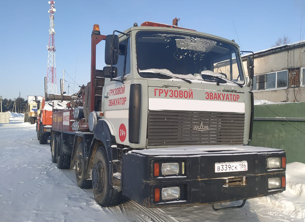 Грузовой эвакуатор в Сургуте